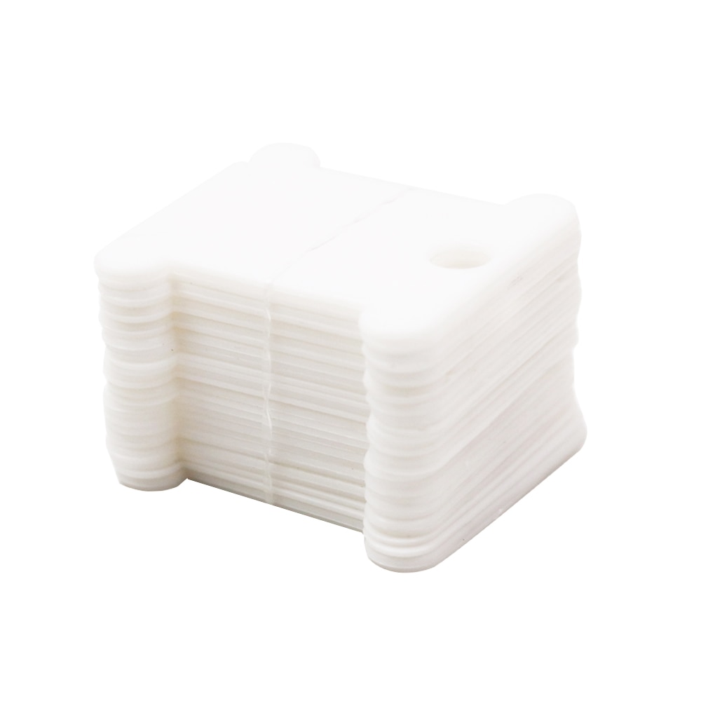 Bobbin Organizer Box - 30pcs Plastic Floss Bobbins Sewing Thread