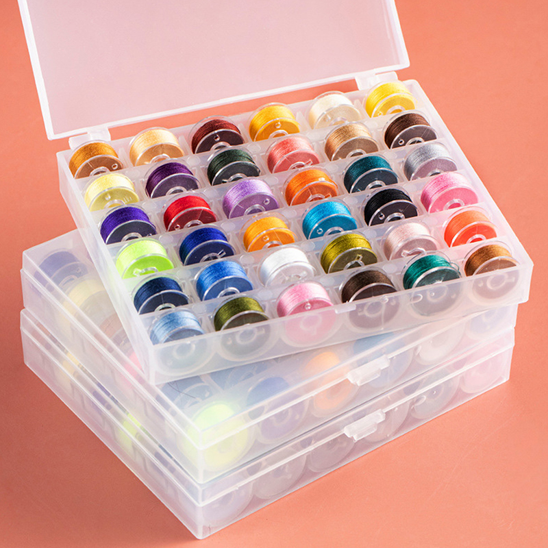 Sewing Bobbins Box Set Sewing  - Bobbin Organizer Box review and price