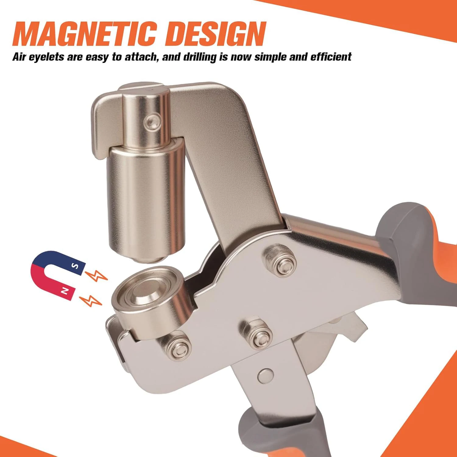 Metal Handheld Hole Punch Eyel - Snap Button Plier review and price