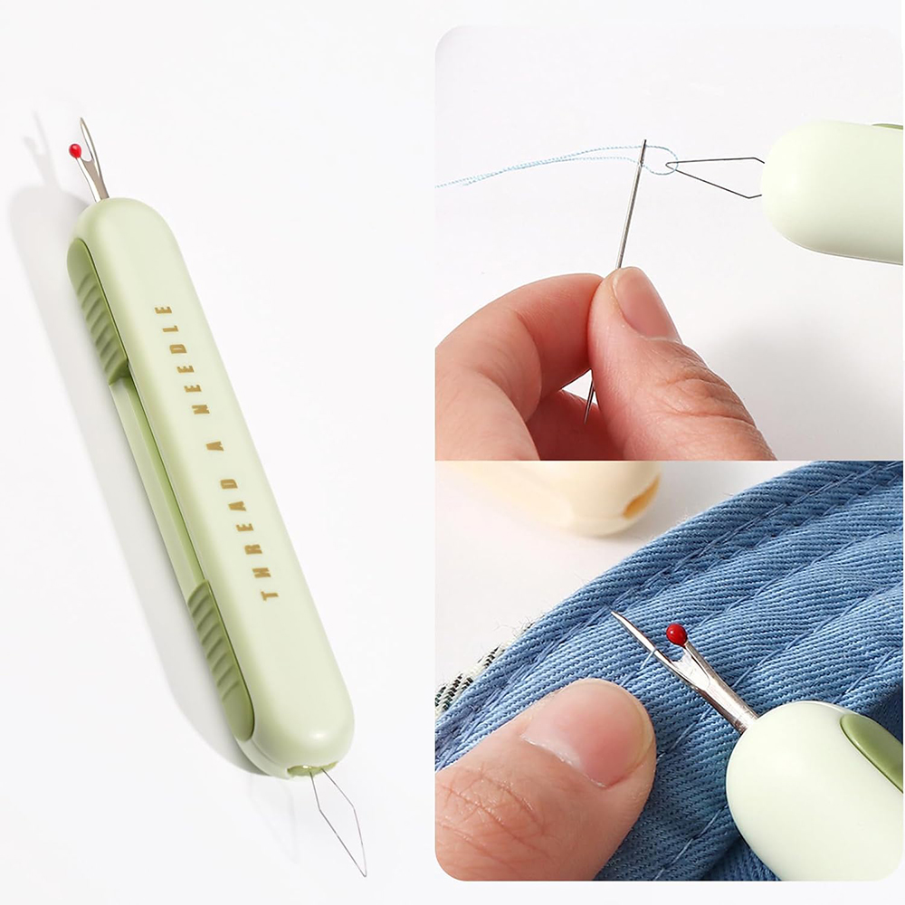 2 in 1 Needle Threader Seam Ri - Seam Ripper Tool review and price